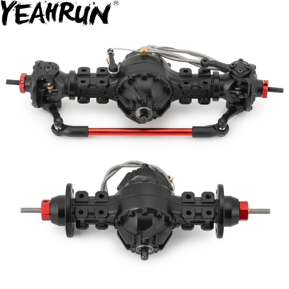 YEAHRUN Metal Alloy Front/Rear Medium Differential Axle Built-in Gear RC Upgrade Parts For 1/14 Tamiya Tow Drag Truck
YEAHRUN Metal Alloy Front/Rear Medium Differential Axle Built-in Gear RC Upgrade Parts For 1/14 Tamiya Tow Drag Truck