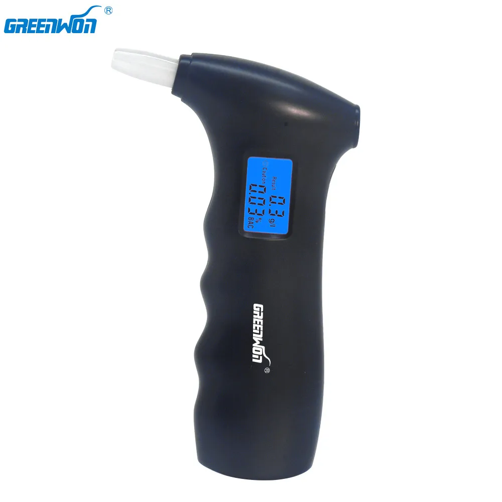 GREENWON Blue LCD display Alcohol Breathalyzer lock box Alcotester breath alcohol tester
GREENWON Blue LCD display Alcohol Breathalyzer lock box Alcotester breath alcohol tester