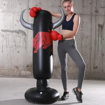 1.6M Inflatable Sandbag PVC Children Cartoon Tumbler Inflatable Boxing Column Adult Fitness Modeling Lightweight And Durable 
1.6M Inflatable Sandbag PVC Children Cartoon Tumbler Inflatable Boxing Column Adult Fitness Modeling Lightweight And Durable