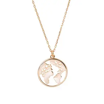 100% 925 Sterling Silver Gold Color World Map Necklaces & Pendants For Women Creative Design Lady Fashion Street Shoot J 925-328
100% 925 Sterling Silver Gold Color World Map Necklaces & Pendants For Women Creative Design Lady Fashion Street Shoot J 925-328