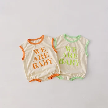 MILANCEL baby clothes unisex infant girls bodysuits summer toddler boys jumpsuits sleeveless brother and sister clothes
MILANCEL baby clothes unisex infant girls bodysuits summer toddler boys jumpsuits sleeveless brother and sister clothes