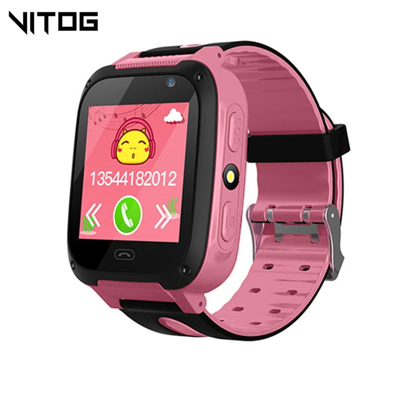 Vitog Children's Smart Watch with Camera Lighting GPS Smartwatch SOS Call Location Finder Locator Tracker for Android ios
Vitog Children's Smart Watch with Camera Lighting GPS Smartwatch SOS Call Location Finder Locator Tracker for Android ios