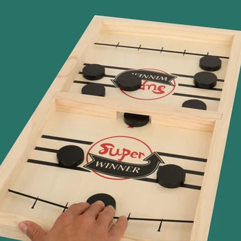 Fast Hockey Double-sided Sling Puck Game Winner Fun Table Board Party Game Early Educational Toys For Family Adult Child Family
Fast Hockey Double-sided Sling Puck Game Winner Fun Table Board Party Game Early Educational Toys For Family Adult Child Family