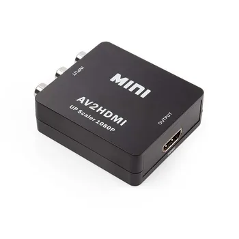 1080P Mini Composite RCA CVBS AV to HDMI Converter Adapter for PS3 Blu-Ray Player VCR DVD HDTV 1080P
1080P Mini Composite RCA CVBS AV to HDMI Converter Adapter for PS3 Blu-Ray Player VCR DVD HDTV 1080P