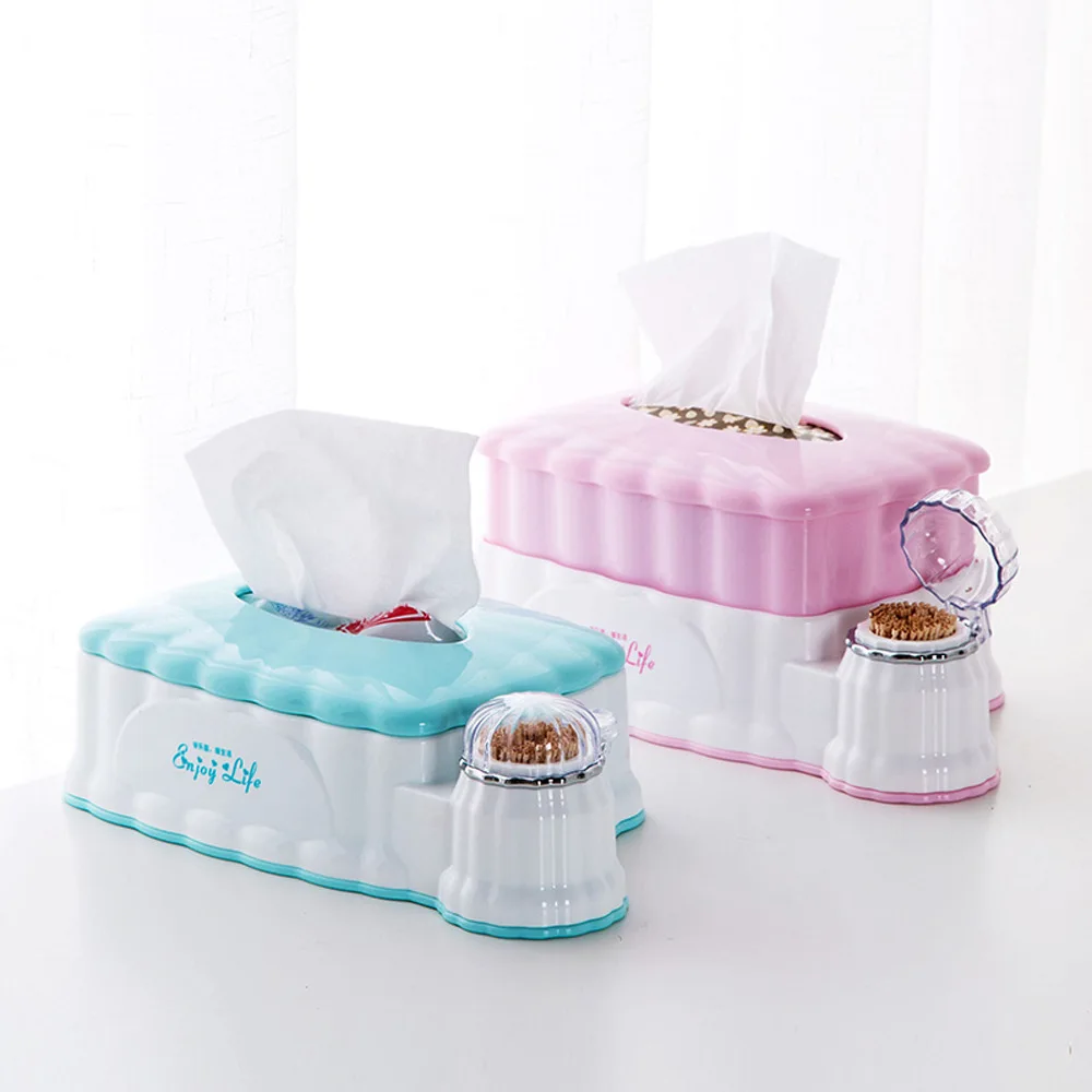 2 In 1 Creative Tissue Box With Toothpick Holder Multifunction Tissue Holder Plastic Retractable Paper Towel Storage Box
2 In 1 Creative Tissue Box With Toothpick Holder Multifunction Tissue Holder Plastic Retractable Paper Towel Storage Box
