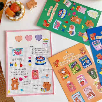 Originality Birthday Present Cartoon Sweet Cake Bear Sticker DIY Junk Journal Scrapbooking Diary Photo Phone Decoration Sticker
Originality Birthday Present Cartoon Sweet Cake Bear Sticker DIY Junk Journal Scrapbooking Diary Photo Phone Decoration Sticker