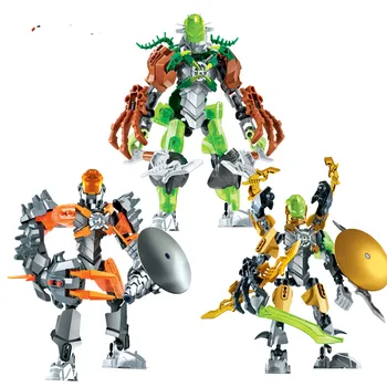 Hero Factory 5.0 3PCS/Set SAROAX ZONTCEN ZEFONB Building Block Set Toys Compatible All Brands Hero Factory Gift
Hero Factory 5.0 3PCS/Set SAROAX ZONTCEN ZEFONB Building Block Set Toys Compatible All Brands Hero Factory Gift