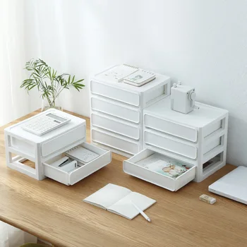 Solid Color Simple Desktop Storage Box Drawer Plastic Sundries Sorting Boxes Multi-Layer Large Capacity Makeup Home Organizer
Solid Color Simple Desktop Storage Box Drawer Plastic Sundries Sorting Boxes Multi-Layer Large Capacity Makeup Home Organizer