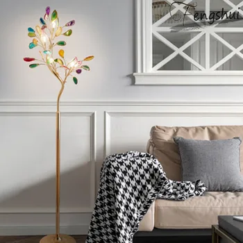 Nordic Creativity Colorful Agate LED Floor Lamp Lighting Light Luxury Vertical Living Room Bedroom Tree Branch Loft Deco Fixture
Nordic Creativity Colorful Agate LED Floor Lamp Lighting Light Luxury Vertical Living Room Bedroom Tree Branch Loft Deco Fixture