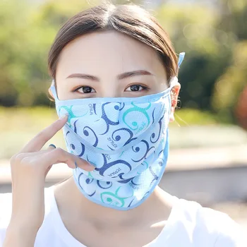 Dust Mask Summer Fashion Outdoor Breathable Sunscreen Women's Neck Mask Cycling UV-proof Exhaust Windproof Mouth-muffle Masks 
Dust Mask Summer Fashion Outdoor Breathable Sunscreen Women's Neck Mask Cycling UV-proof Exhaust Windproof Mouth-muffle Masks