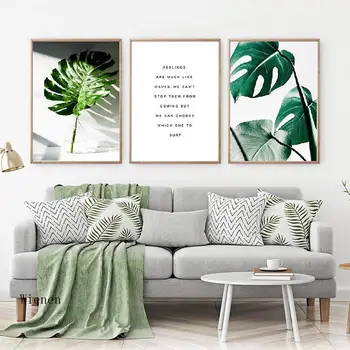 Nordic Modern Style Canvas Painting Plant Leaf Art Posters Prints Green Art Wall Pictures Living Room Home Decoration
Nordic Modern Style Canvas Painting Plant Leaf Art Posters Prints Green Art Wall Pictures Living Room Home Decoration