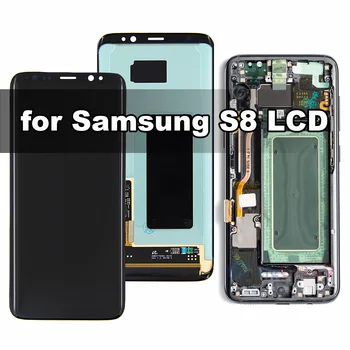 Original AMOLED for Samsung Galaxy S8 G950F LCD Display with Touch Digitizer and Frame Assembly Replacement 100% Tested
Original AMOLED for Samsung Galaxy S8 G950F LCD Display with Touch Digitizer and Frame Assembly Replacement 100% Tested