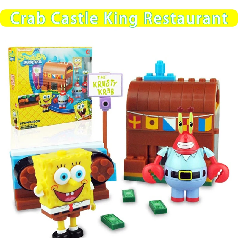Spongebob Crab Castle King Restaurant Compatible Legoingly Spongebob Series SP-S003 Building Blocks Toys for Kid Birthday Gift
Spongebob Crab Castle King Restaurant Compatible Legoingly Spongebob Series SP-S003 Building Blocks Toys for Kid Birthday Gift