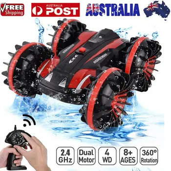 360 Rotate Rc Cars Remote Control Stunt Car 2 Sides Waterproof Driving On Water And Land Amphibious Electric Toys For Children
360 Rotate Rc Cars Remote Control Stunt Car 2 Sides Waterproof Driving On Water And Land Amphibious Electric Toys For Children