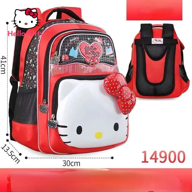 Hello Kitty Fashion Cute Cartoon Creative Waterproof School Bag Simple, Comfortable, Breathable and Wearable Children's Backpack 
Hello Kitty Fashion Cute Cartoon Creative Waterproof School Bag Simple, Comfortable, Breathable and Wearable Children's Backpack