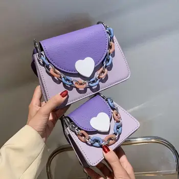 Contrast color Mini Tote bag 2020 New High-quality PU Leather Women's Designer Handbag Chain Shoulder Messenger Bag Purses
Contrast color Mini Tote bag 2020 New High-quality PU Leather Women's Designer Handbag Chain Shoulder Messenger Bag Purses