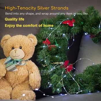 Bzoosio lights string 6Pcs 1M 10LED Fairy Lights Battery Starry String Copper Wire Christmas Carnival wedding party Decor F1
Bzoosio lights string 6Pcs 1M 10LED Fairy Lights Battery Starry String Copper Wire Christmas Carnival wedding party Decor F1
