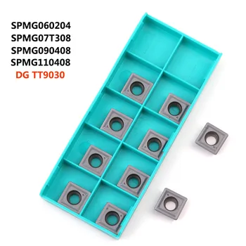 10pcs 100% original SPMG110408 SPMG090408 SPMG07T308 SPMG060204 DG TT9030 carbide blade CNC lathe turning tool 
10pcs 100% original SPMG110408 SPMG090408 SPMG07T308 SPMG060204 DG TT9030 carbide blade CNC lathe turning tool