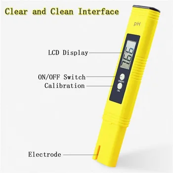 Digital PH Meter Automatic Calibration ATC 0.01 Portable Water Quality Test Monitor Aquarium DNJ998
Digital PH Meter Automatic Calibration ATC 0.01 Portable Water Quality Test Monitor Aquarium DNJ998