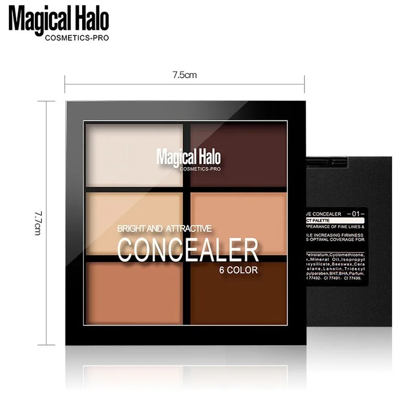 6 Colors Professional Foundation Palette Stereo Waterproof Foundation 3D Contour Matte Cream Concealer Makeup Highlight
6 Colors Professional Foundation Palette Stereo Waterproof Foundation 3D Contour Matte Cream Concealer Makeup Highlight