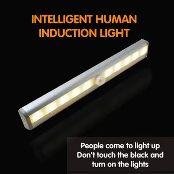 Portable 10LED Infrared Induction Lamp Sensor Light Porch Drawer Wardrobe Cupboard Stairway Super Bright PIR Motion Closet
Portable 10LED Infrared Induction Lamp Sensor Light Porch Drawer Wardrobe Cupboard Stairway Super Bright PIR Motion Closet