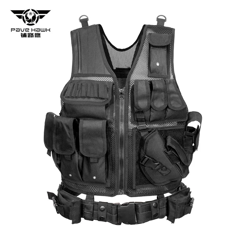 Tactical Vest Military Combat Multi Pocket Vests Men's Hunting Wear for Army Adjustable Outdoor CS Training Vest Airsoft Games
Tactical Vest Military Combat Multi Pocket Vests Men's Hunting Wear for Army Adjustable Outdoor CS Training Vest Airsoft Games