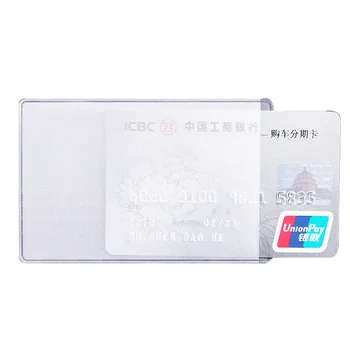 10PC Waterproof Transparent PVC Card Cover Silicone Plastic Card holder Case Protect Cards Student Cardholder Bit Bank Id Card
10PC Waterproof Transparent PVC Card Cover Silicone Plastic Card holder Case Protect Cards Student Cardholder Bit Bank Id Card