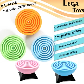 3D Puzzle Magic Balance Labyrinth Maze Ball,Hemisphere Perplexus IQ Puzzle Maze Educational Toys for Adults and Children
3D Puzzle Magic Balance Labyrinth Maze Ball,Hemisphere Perplexus IQ Puzzle Maze Educational Toys for Adults and Children