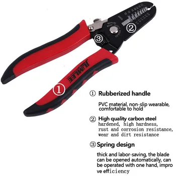 1Pcs 7 Inch Portable Wire Cable Cutter Adjustable Wire Cutting Pliers Anti-slip Crimper Shears with Spring Hand ToolsHot
1Pcs 7 Inch Portable Wire Cable Cutter Adjustable Wire Cutting Pliers Anti-slip Crimper Shears with Spring Hand ToolsHot