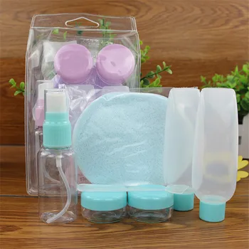 7 Pcs/Set Reusable Transparent Plasic Travel Cosmetic Spray Atomizer Diffuser Empty Liquid Face Cream Jars Pot Container Bottles
7 Pcs/Set Reusable Transparent Plasic Travel Cosmetic Spray Atomizer Diffuser Empty Liquid Face Cream Jars Pot Container Bottles