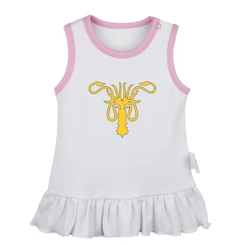 Game of Thrones House Greyjoy Banner Newborn Baby Girls Dresses Toddler Sleeveless Dress Infant Cotton Clothes
Game of Thrones House Greyjoy Banner Newborn Baby Girls Dresses Toddler Sleeveless Dress Infant Cotton Clothes