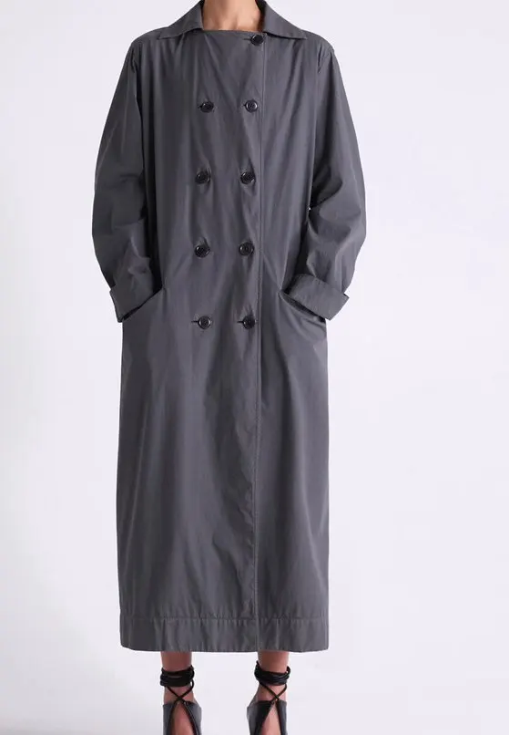 2021 Women Trench Autumn Temperament Casual Long Slim Loose Cotton Windbreaker Women's Mid-length Jacket With Belt
2021 Women Trench Autumn Temperament Casual Long Slim Loose Cotton Windbreaker Women's Mid-length Jacket With Belt