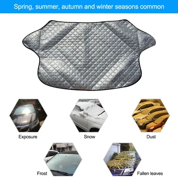 Hot Car Windshield Cover Protector Preventing Snow Ice Sun Shade Dust Frost Freezing Thickened Protector with Anti-Theft Edges
Hot Car Windshield Cover Protector Preventing Snow Ice Sun Shade Dust Frost Freezing Thickened Protector with Anti-Theft Edges