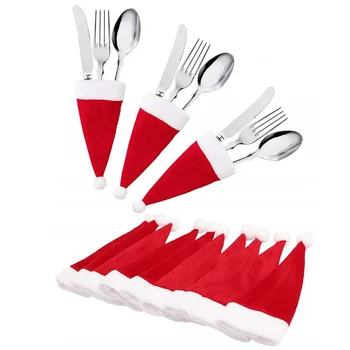 10Pcs Christmas Decorative Tableware Knife and Fork Storage Bag for Christmas Table Decoration DIY Home Xmas Supplies
10Pcs Christmas Decorative Tableware Knife and Fork Storage Bag for Christmas Table Decoration DIY Home Xmas Supplies