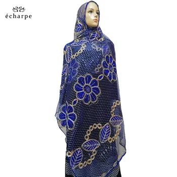 Hot Sales African Women Scarfs Big Flower Design Embroidery Scarf with stones Summer Pray Scarf Shawls FACTORY PRICE
Hot Sales African Women Scarfs Big Flower Design Embroidery Scarf with stones Summer Pray Scarf Shawls FACTORY PRICE
