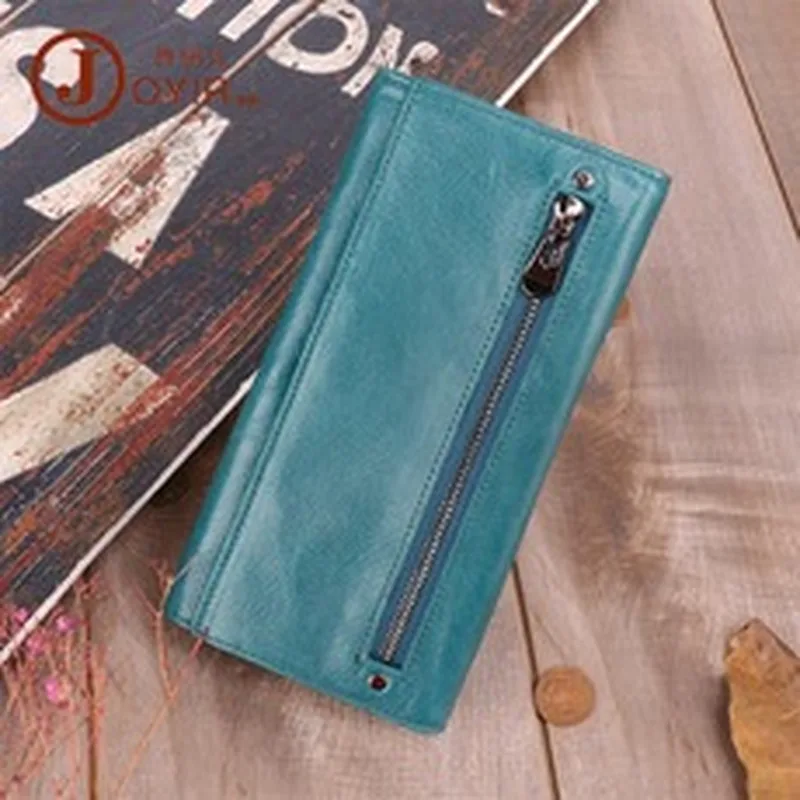 Korean Fashion Lady's Wallet Retro Leather Multi-card Pocket Handbag Mobile Wallet
Korean Fashion Lady's Wallet Retro Leather Multi-card Pocket Handbag Mobile Wallet