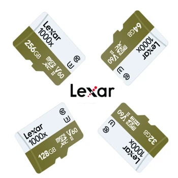 Lexar 1000x Micro SD Card Class10 tf card 32GB 64GB 128GB 256GB SDHC SDXC up to 150MB/s Memory Card for Drone Sport Camcorder
Lexar 1000x Micro SD Card Class10 tf card 32GB 64GB 128GB 256GB SDHC SDXC up to 150MB/s Memory Card for Drone Sport Camcorder