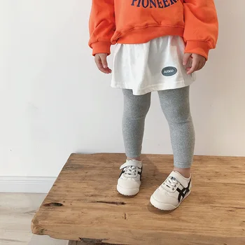 Girls Fake Two-Pieces with Skirt Basic Leggings 2020 Toddler Baby Spring Cool Trouser Embroidered Fashion Culottes Kids Pants
Girls Fake Two-Pieces with Skirt Basic Leggings 2020 Toddler Baby Spring Cool Trouser Embroidered Fashion Culottes Kids Pants