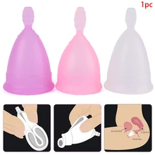 

Reusable Menstrual Cup Medical Grade Silicone/lady Period Cup/alternative Tampons Sanitary Pads Feminine Hygiene Vagin