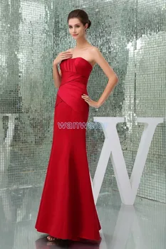 free shipping modest 2016 new design hot sale tube top pleat custom size mermaid plus size gown beach long red Bridesmaid Dress
free shipping modest 2016 new design hot sale tube top pleat custom size mermaid plus size gown beach long red Bridesmaid Dress