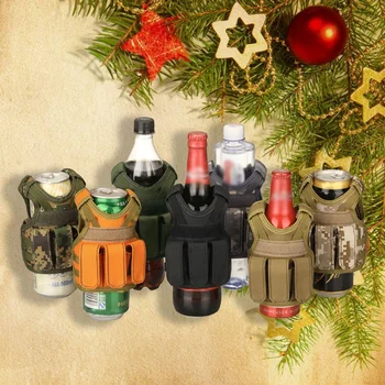 Camping Multi-tool Beer Bottle Cover Vest Shape Adjustable Detachable DIY Drinks Can Water Bottles Decoration Vest Beer Set
Camping Multi-tool Beer Bottle Cover Vest Shape Adjustable Detachable DIY Drinks Can Water Bottles Decoration Vest Beer Set
