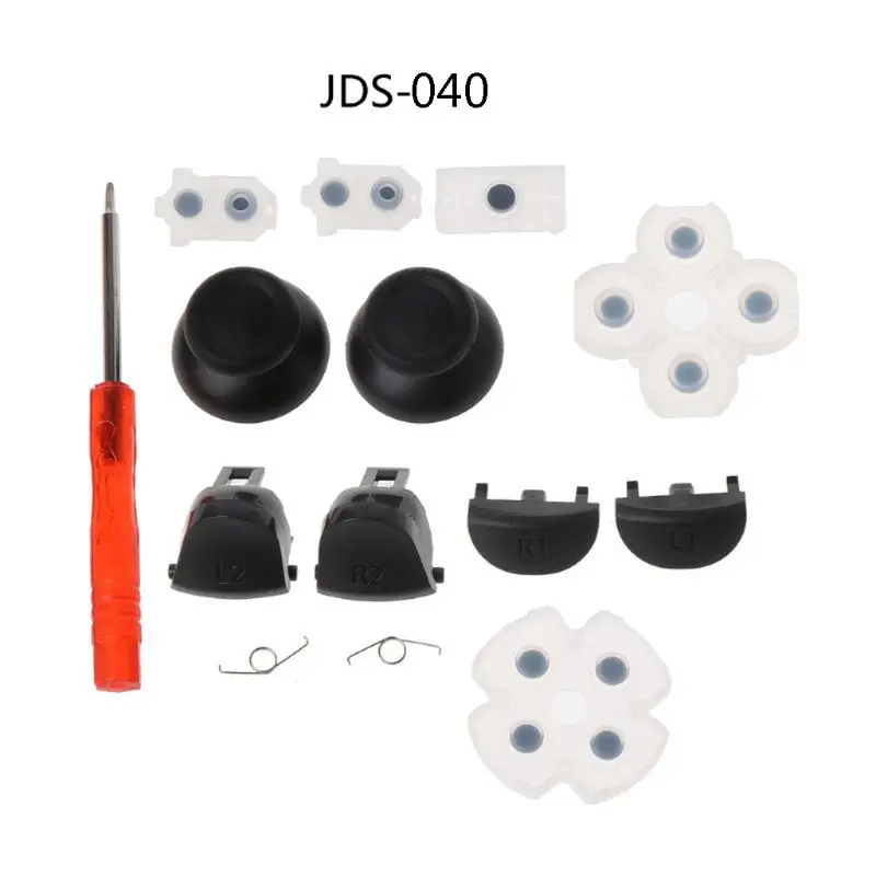 Trigger Buttons Analog Thumb Stick Conductive Rubber JDS-040 For PS4 Controller