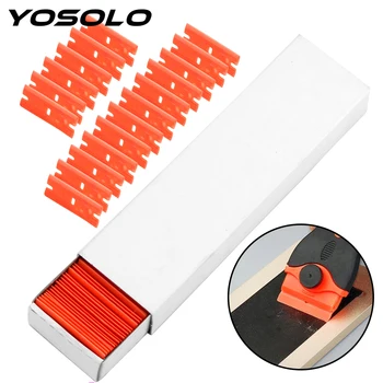 100pcs Double Edged Plastic Razor Blade Window Glass Clean Scraper Car Wrap Sticker Squeegee Lable Clean Razor Glue Remover
100pcs Double Edged Plastic Razor Blade Window Glass Clean Scraper Car Wrap Sticker Squeegee Lable Clean Razor Glue Remover