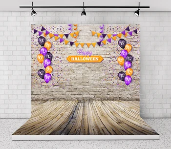Happy Halloween Photography Backdrop Brick Wall Balloons Party Decor Background Photo Studio Booth Photographer Props
Happy Halloween Photography Backdrop Brick Wall Balloons Party Decor Background Photo Studio Booth Photographer Props