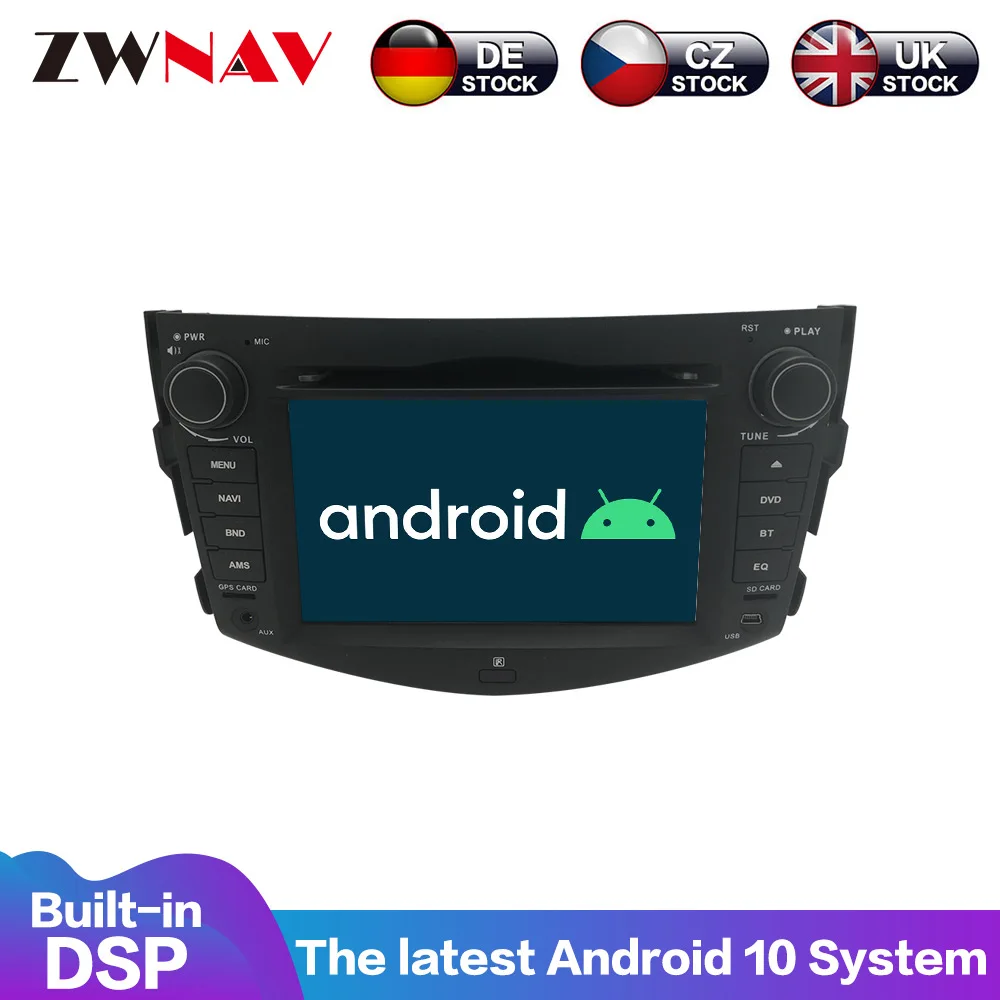 Android 10 PX6 4+64G With DSP Carplay IPS Screen For Toyota RAV4 2006-2012 BIG SCREEN Automatic AC Radio Stereo GPS Navi Mul
Android 10 PX6 4+64G With DSP Carplay IPS Screen For Toyota RAV4 2006-2012 BIG SCREEN Automatic AC Radio Stereo GPS Navi Mul