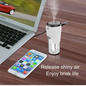 50ML Car Air Humidifier USB Mini Portable Auto Aroma Air Purifier Oil Essentail Diffuser Mist Maker With LED Lights
50ML Car Air Humidifier USB Mini Portable Auto Aroma Air Purifier Oil Essentail Diffuser Mist Maker With LED Lights