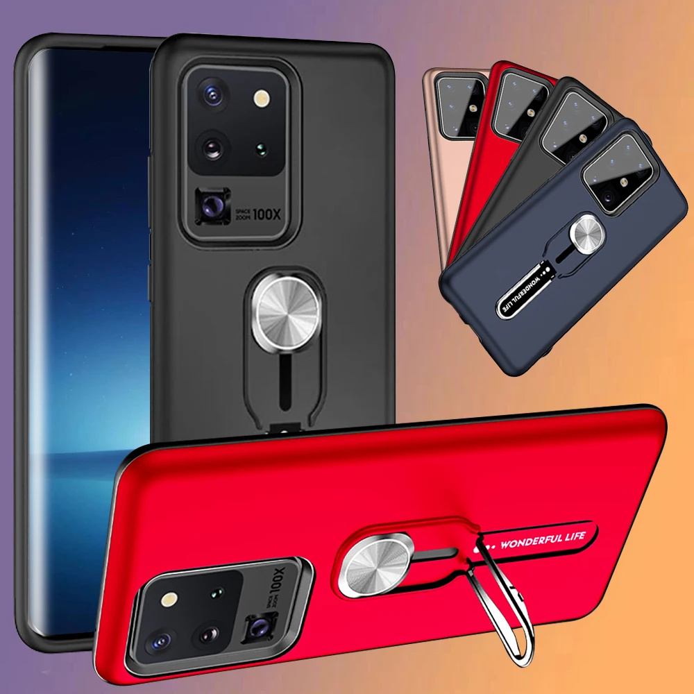 Чехол для samsung galaxy s20 plus чехол s20ultra телефона с кольцом-держателем s20plus s 20 20s 20ultra |