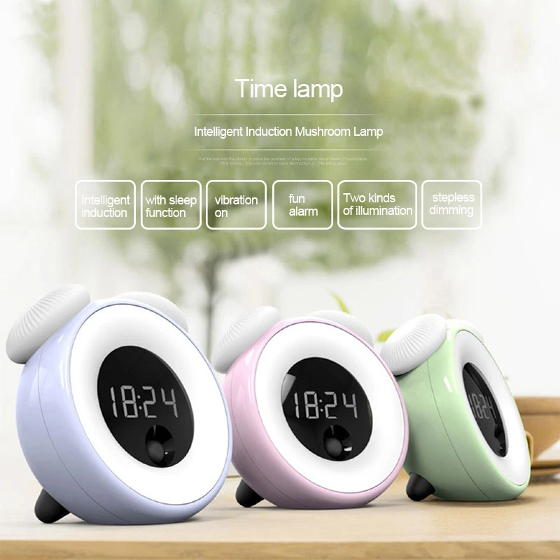 Bedside LED Digital Alarm Clock Human Body Induction Clocks Stepless Dimming With Luminous Snooze Night Time Feeding Baby
Bedside LED Digital Alarm Clock Human Body Induction Clocks Stepless Dimming With Luminous Snooze Night Time Feeding Baby