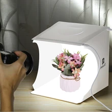PULUZ Mini Folding LED Light Photo Studio box 22.5cm Studio Diffuse Soft Box Lightbox + LED Photography Shadowless Bottom Light
PULUZ Mini Folding LED Light Photo Studio box 22.5cm Studio Diffuse Soft Box Lightbox + LED Photography Shadowless Bottom Light