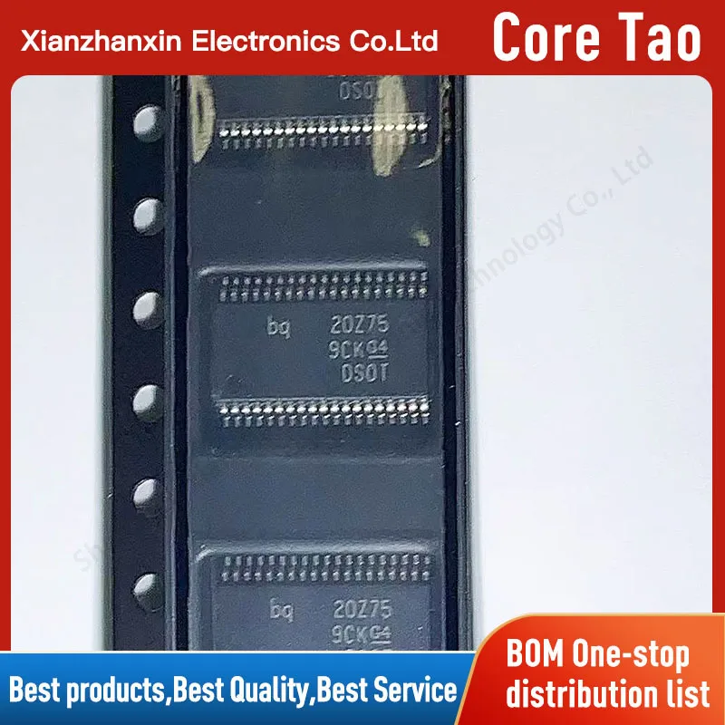 1pcs/lot BQ20Z75DBTR-V180 Screen printing BQ20Z75D TSSOP-38 Brand battery management chip
1pcs/lot BQ20Z75DBTR-V180 Screen printing BQ20Z75D TSSOP-38 Brand battery management chip